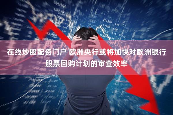 在线炒股配资门户 欧洲央行或将加快对欧洲银行股票回购计划的审查效率